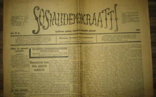 Sanomalehti: Sosialidemokraatti 14.5.1908