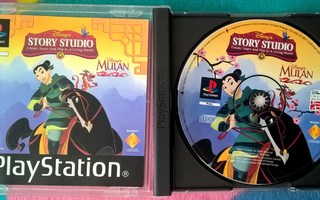 PLAYSTATION 1 peli  Disney"s etory studio, Mulan