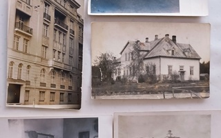 Vanhat valokuvat "rakennukset"