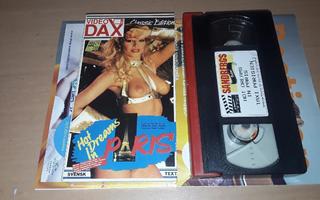 Hot Dreams In Paris & Taxi Parisien - SFX VHS (Video Dax)