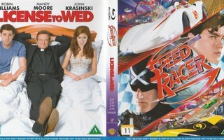 Blu-ray: License to Wed ja Speed racer
