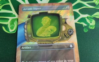 Mtg arcane signet (surge foil)