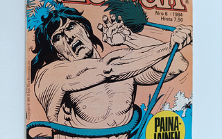 Edgar Rice Burroughs : Tarzan 6/1984 : Painajainen