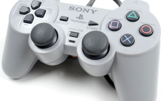 Playstation 1 Grey Controller DualShock (Refurbi