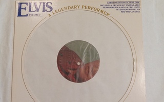 Kuva-levy Elvis A Legendary perfomer