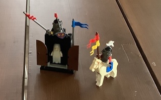 Lego 6034 + toinen ritari ja ohjeet