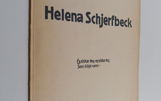 H. Ahtela : Helena Schjerfbeck