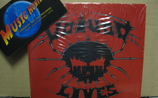 VOIVOD - LIVES -STILL SEALED-UUSI DIGIPAK CD ++