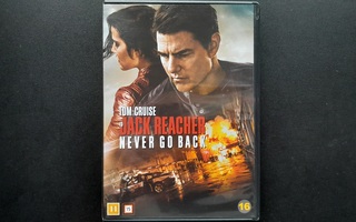 DVD: Jack Reacher Never Go Back (Tom Cruise 2016)