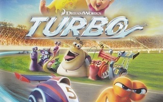 Turbo (Blu-ray + DVD) Dream Works -animaatio (Suomipuhe)