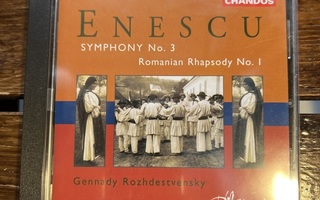 Enescu: Symphony No. 3 cd