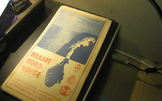 kartta Pohjois-Norja 1966