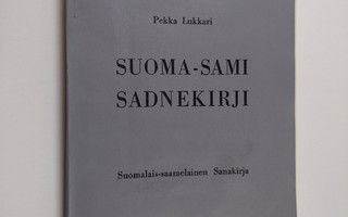 Pekka Lukkari : Suoma-sami sadnekirji