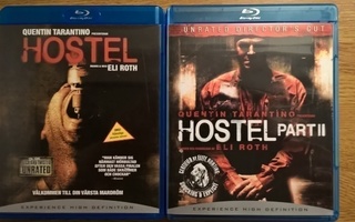 HOSTEL (2005) UNRATED + HOSTEL: PART II (2007) UNRATED OOP!!