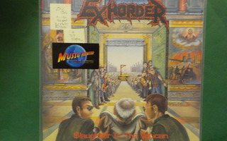 EXHORDER - SLAUGHTER IN THE VATICAN EX-/EX+ EU -90 LP