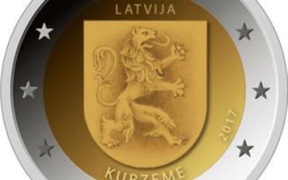 2€ Rulla Latvia 2017 Kurzeme