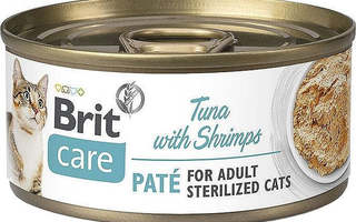 BRIT Care tonnikala katkarapuilla steriloitu - märkä kissa