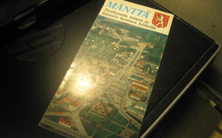kartta Mänttä 1984