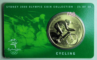 Juhlaraha Sydney Olympia Coin Collection 25 of 28 CYCLING
