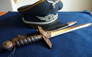 Luftwaffe koppalakki + tikari