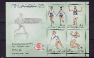 Suomi v 1994, FINLANDIA  95, postituore blokki