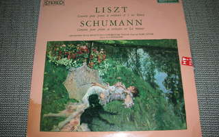 LP vinyyli Liszt Schumann concerto pour piano