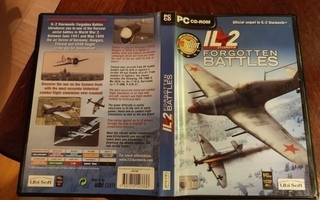 PC CD-ROM IL-2 Sturmovik Forgotten Battles