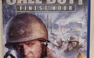 Call of Duty Finest Hour - Playstation 2 (PAL)