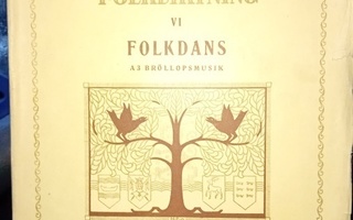 Finlands svenska folkdiktning VI Folkdans ( SIS POSTIKULU  )