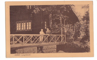 VANHA Postikortti Kotka 1920-l