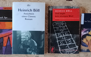Henrich Böll - 4 kirjaa - saksankielisiä