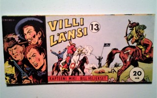 Villi Länsi 13/1954 ( 1.vsk. ) HYVÄ!