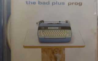 The Bad Plus – Prog cd