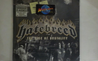 HATEBREED - THE RISE OF BRUTALITY EX+/EX- SAKSA 2003 LP