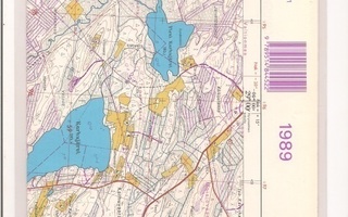 Peruskartta 1:20 000 Tapanivaara, Hyrynsalmi