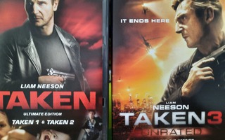 Taken 1-3 - Trilogy - 3 Disc DVD