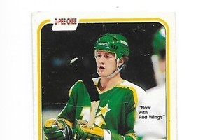 1981-82 OPC #168 Greg Smith Detroit Red Wings