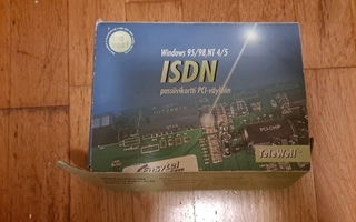 Windows 95/98/Nt ISDN passiivikortti pci-väylään