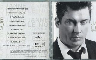JANNE LEINO . CD-LEVY . SYTYTÄ MUT