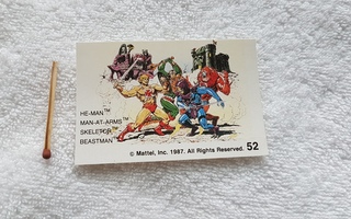 52 Masters of the universe tarra 1987