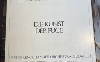 J. S. Bach: Die Kunst Der Fuge 2 x lp boksi