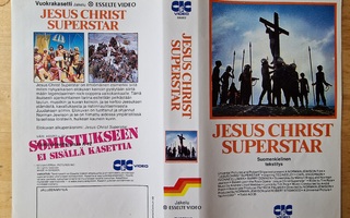 VHS  kansipaperi....JESUS CHRIST SUPERSTAR