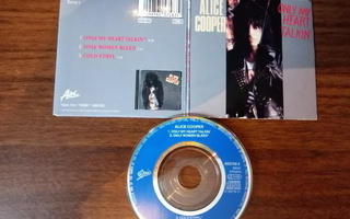 ALICE COOPER Only My Heart Talkin' 3" CD single 1990