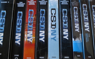 CSI NY kaudet 1-9 (koko sarja) 52DVD