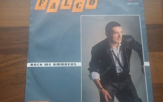 FALCO - ROCK ME AMADEUS 7 " Single ( Hyvä kunto )
