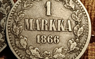 1 Markka 1866 SNY 399.2.4