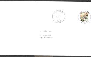 Postilähetys - Lintu (LAPE 1166) Virolahti 13.12.1993