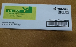 Uusi Kyocera Mita TK-865 Y keltainen värikasetti