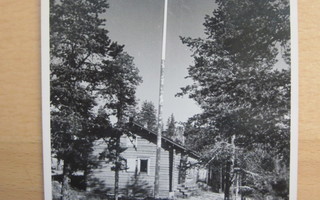 VANHA Postikortti Lappi Rovaniemi 1952