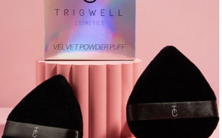 Trigwell Cosmetics Velvet Powder Buff  puuterivippa